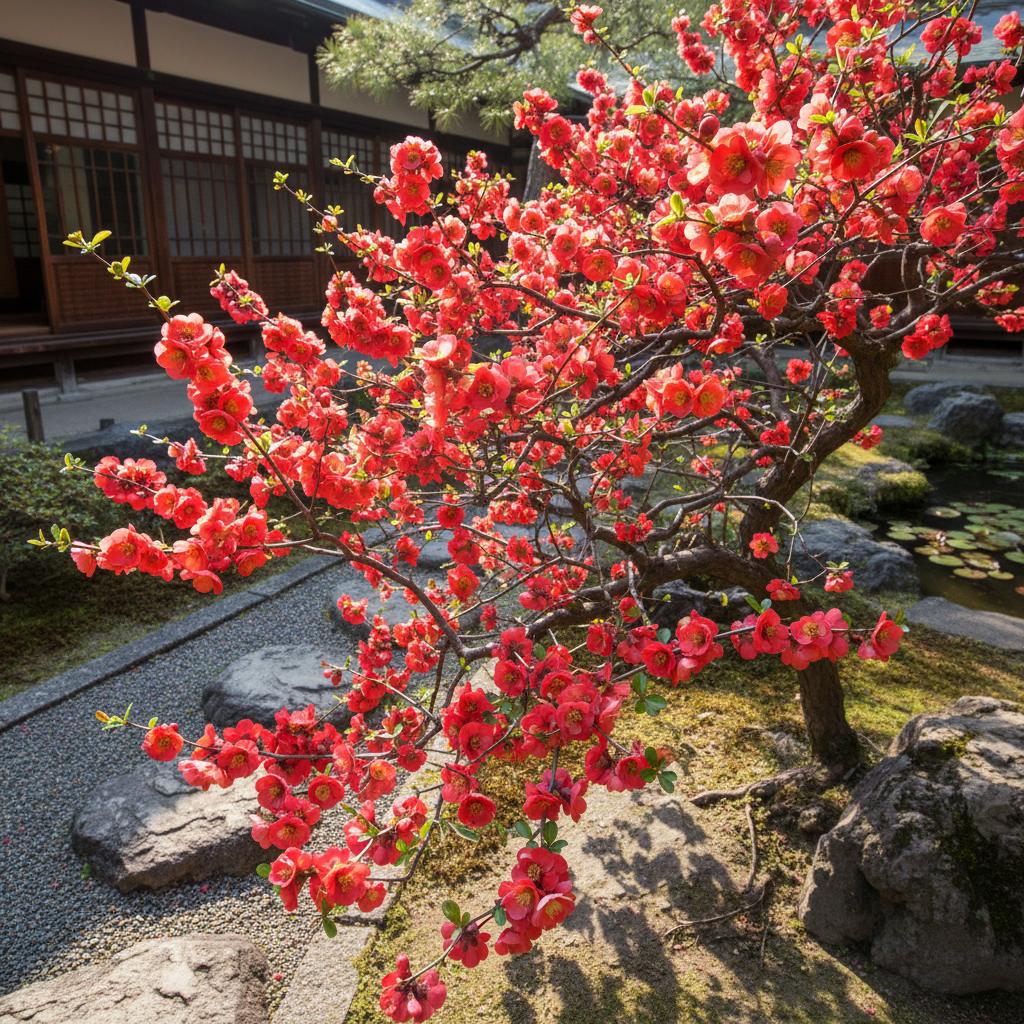 Japanische Zierquitte (Chaenomeles speciosa)