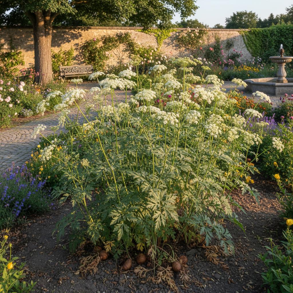 Knollen-Kälberkropf (Chaerophyllum bulbosum)