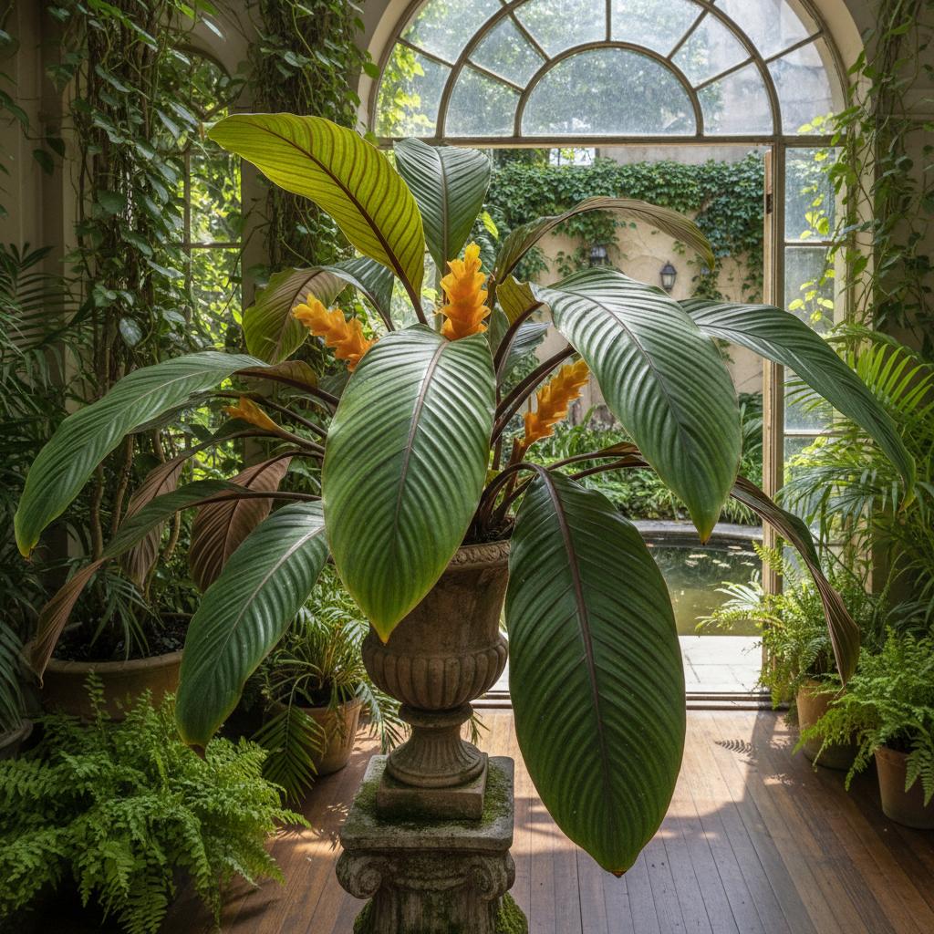 Spiralfahnenpflanze (Chamaecostus cuspidatus)