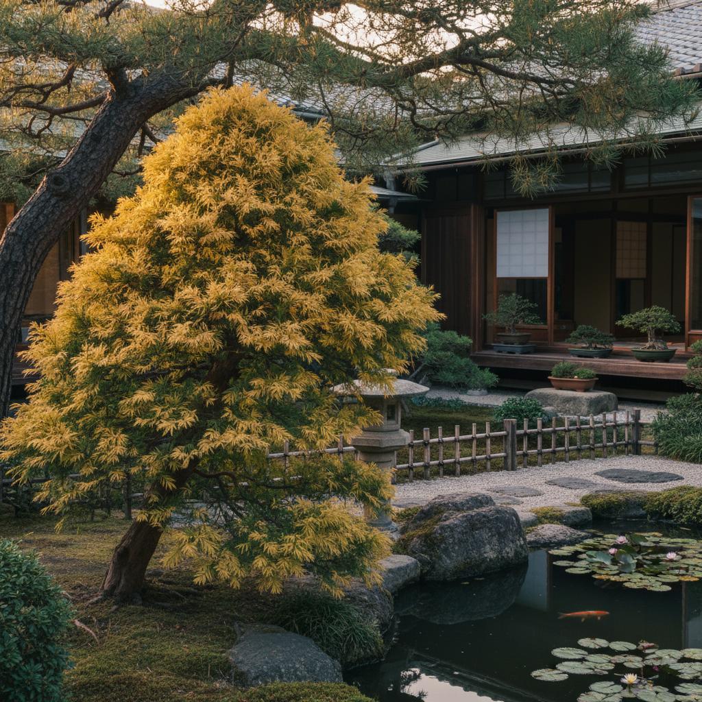 Gold-Zypresse (Chamaecyparis obtusa 'Crippsii')