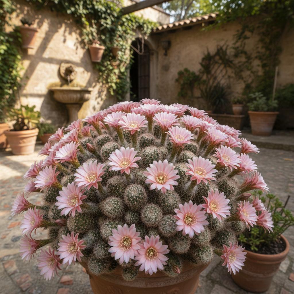 Rose-Quarz-Kaktus (Chamaelobivia 'Rose Quartz')