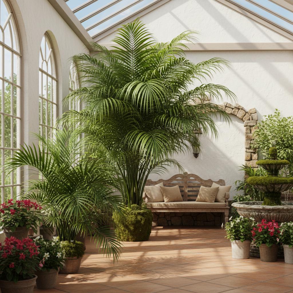 Zwergpalme (Chamaedorea elegans)