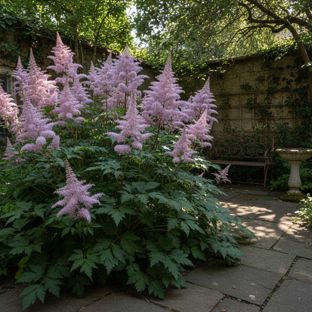Chinische Prachtspiere 'Maggie Daley' (Astilbe chinensis 'Maggie Daley')