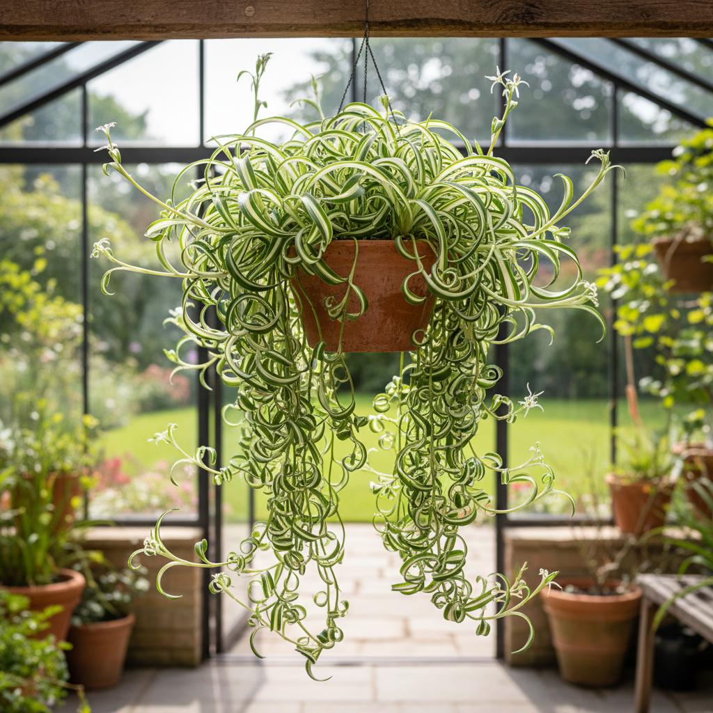 Wellenblättriger Bogenhanf (Chlorophytum comosum 'Bonnie')