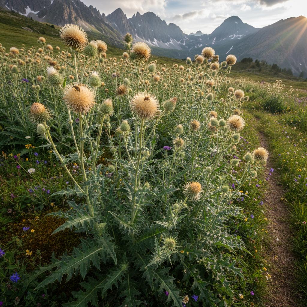 Wiesen-Kratzdistel (Cirsium erisithales)