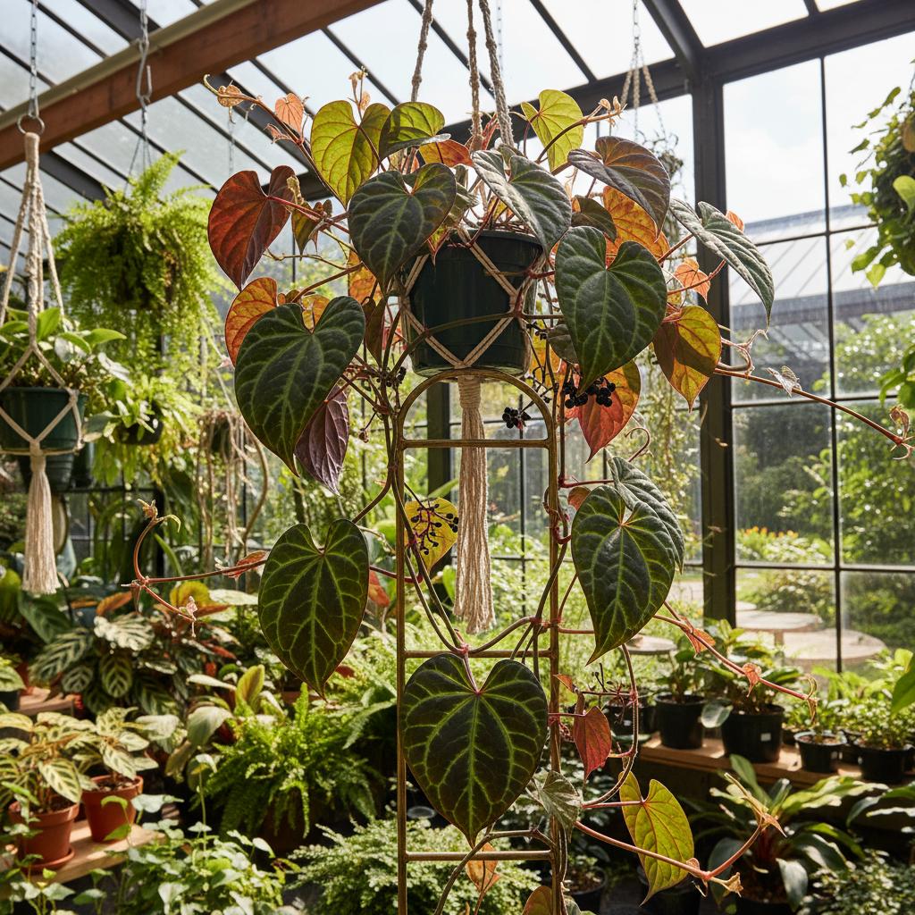 Zebrakletterer (Cissus dicolor)