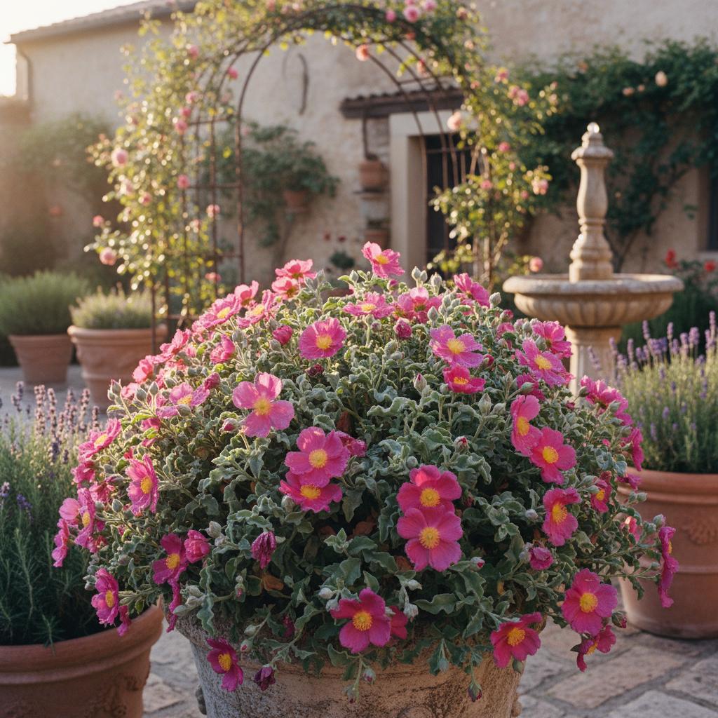 Gewellter Zistrose (Cistus crispus)