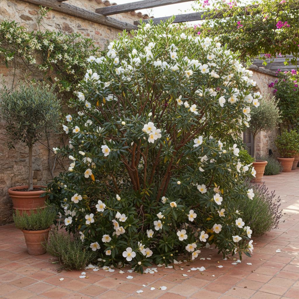 Lorbeerblättriger Zistrose (Cistus laurifolius)