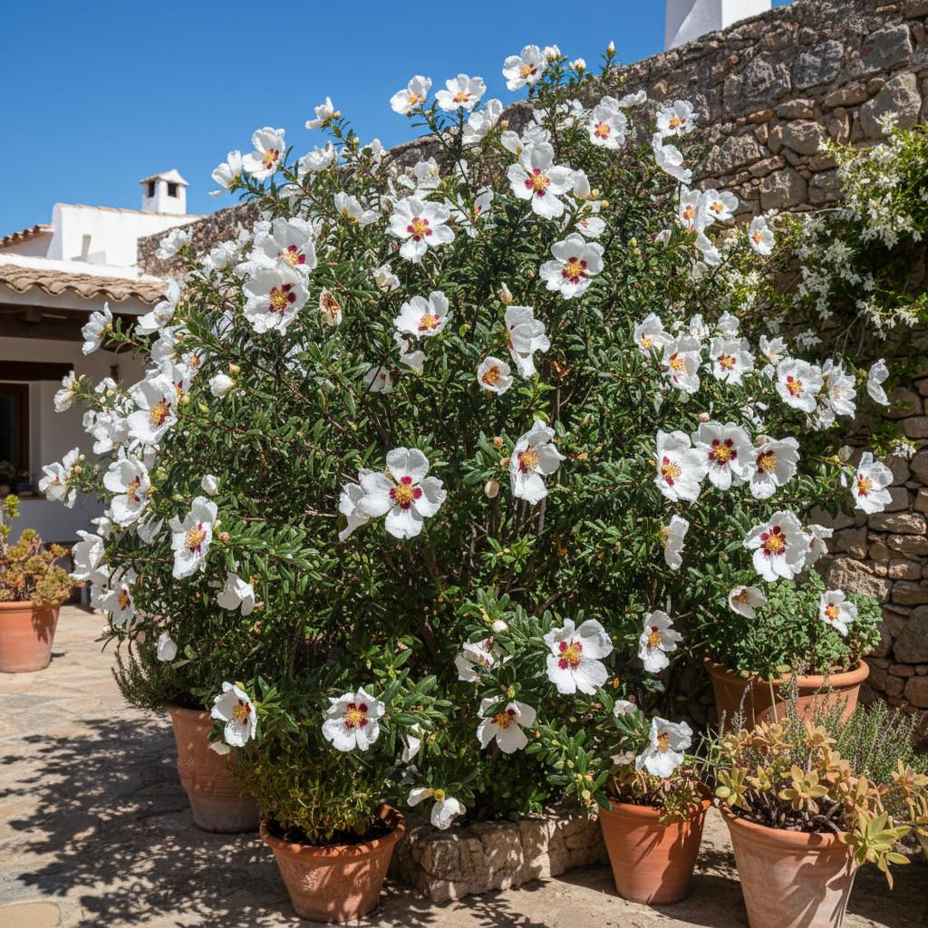 Ladanum-Zistrose (Cistus ladanifer)