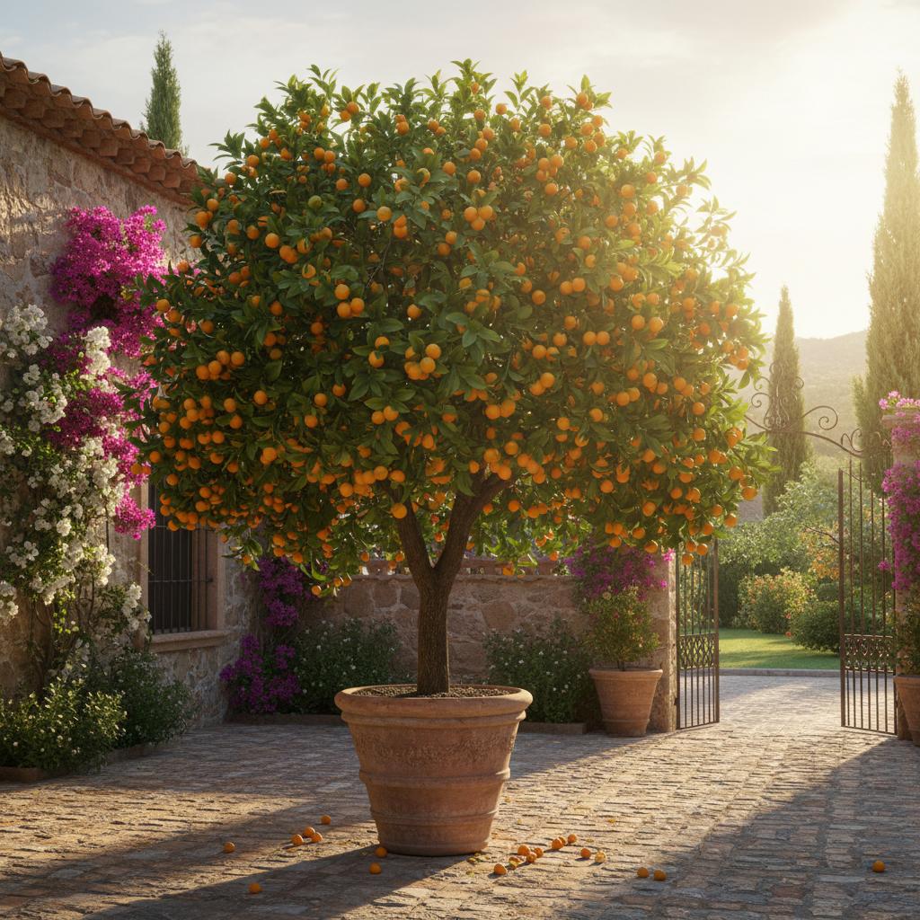 Calamondin-Zitrone (Citrofortunella microcarpa)