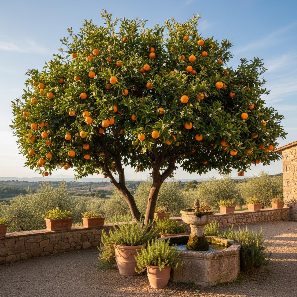 Bitterorange (Pomeranze) (Citrus aurantium)