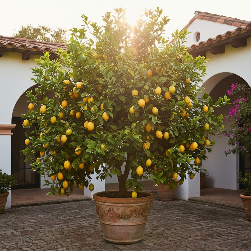 Lisbon-Zitrone (Citrus limon 'Lisbon Lemon')