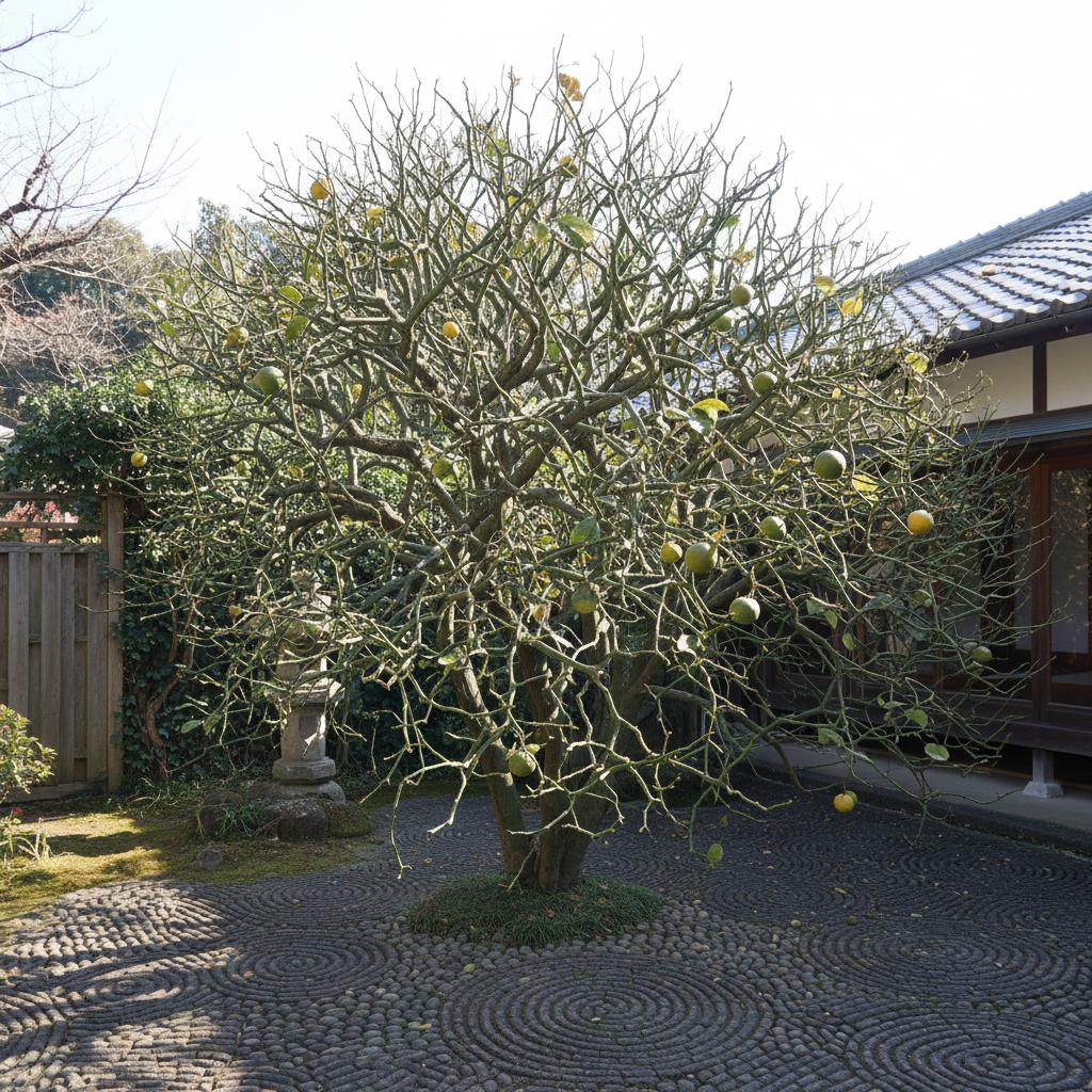 Dreiblättrige Zitrone (Citrus trifoliata)