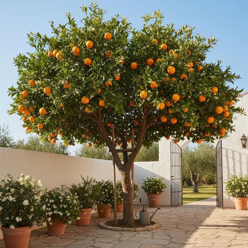 Süßorange (Citrus sinensis)