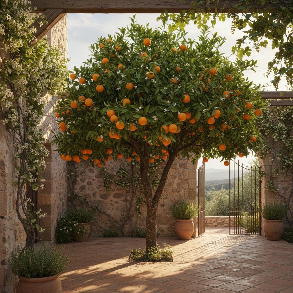 Valencia-Orange (Citrus sinensis 'Valencia')