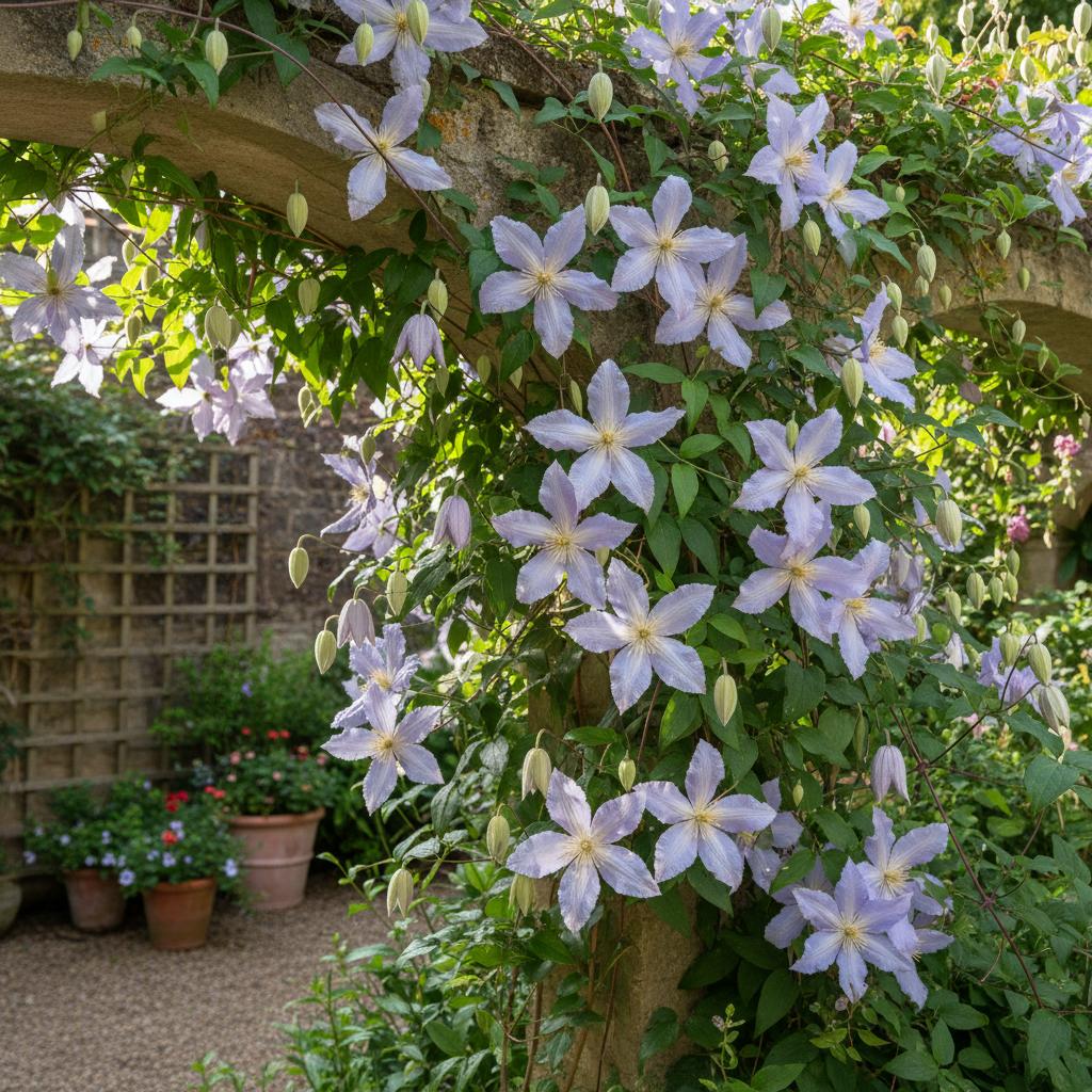 Waldrebe 'Corinne' (Clematis 'Corinne')