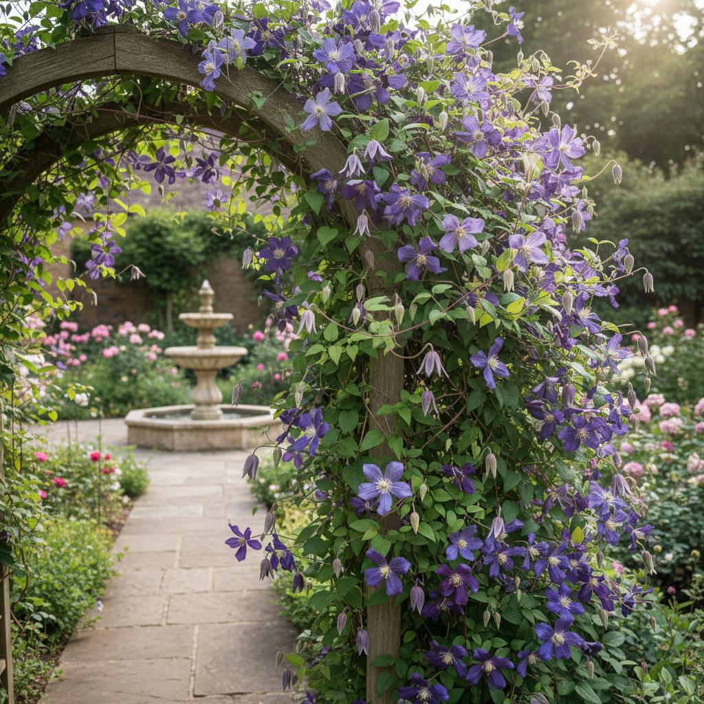 Italienische Waldrebe (Clematis viticella)