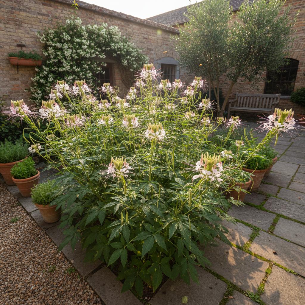 Spinnenblume (Cleome gynandra)