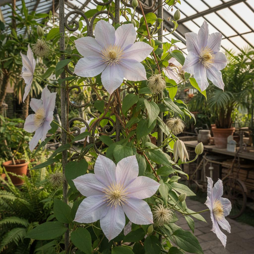 Wollige Waldrebe (Clematis lanuginosa)