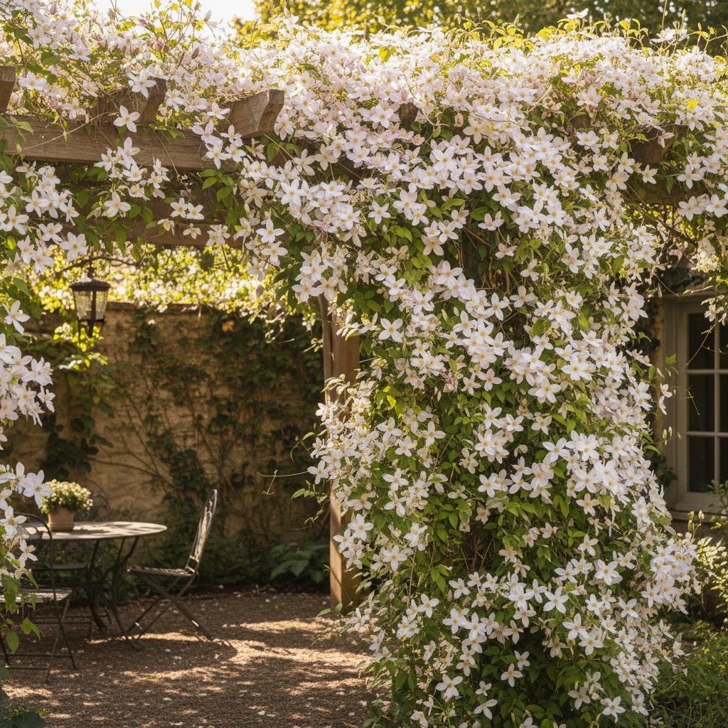 Bergwaldrebe (Clematis montana)