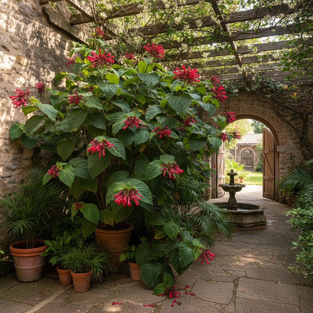 Rotblütiger Losbaum (Clerodendrum buchananii)