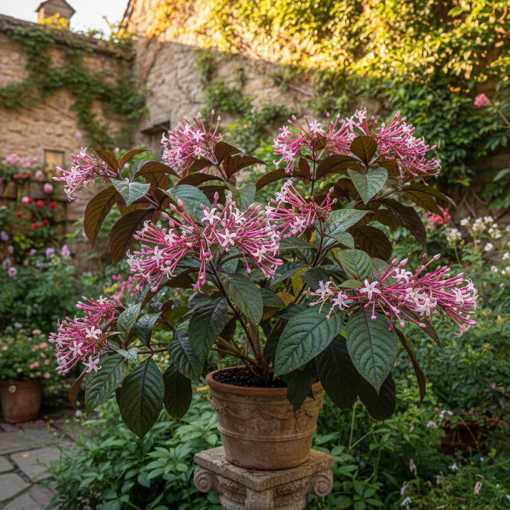 Vierkammeriger Losbaum (Clerodendrum quadriloculare)