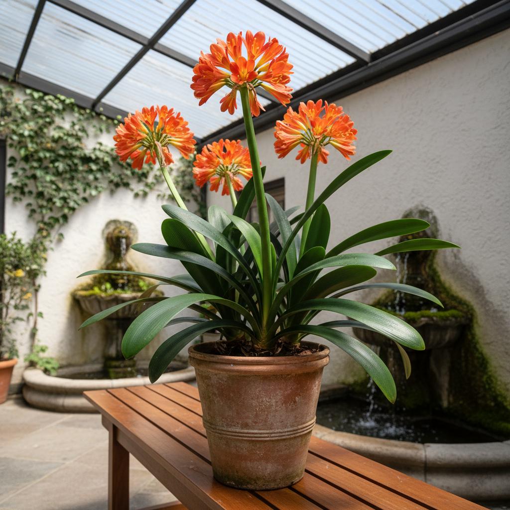 Kaffee-Lilie (Clivia miniata)