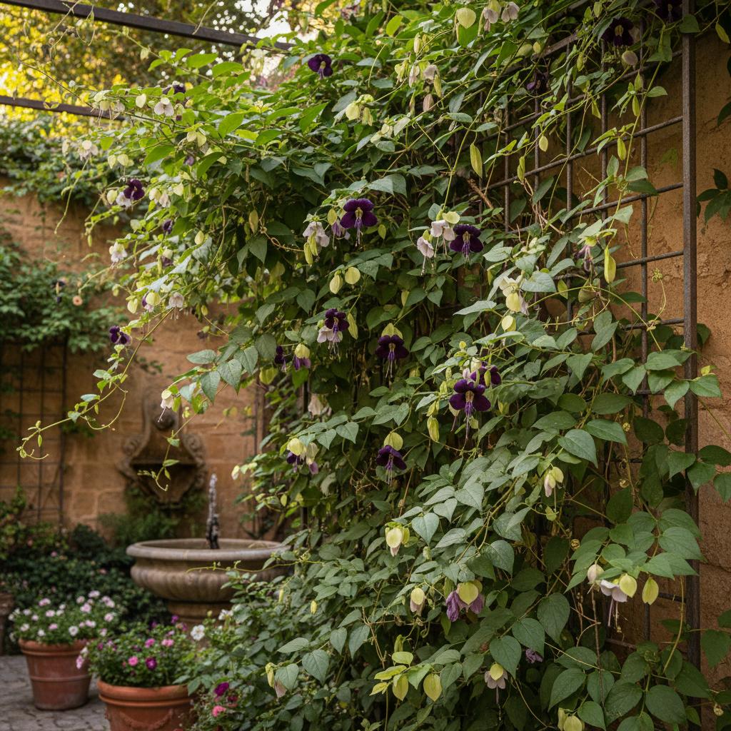 Glockenwinde (Cobaea scandens)