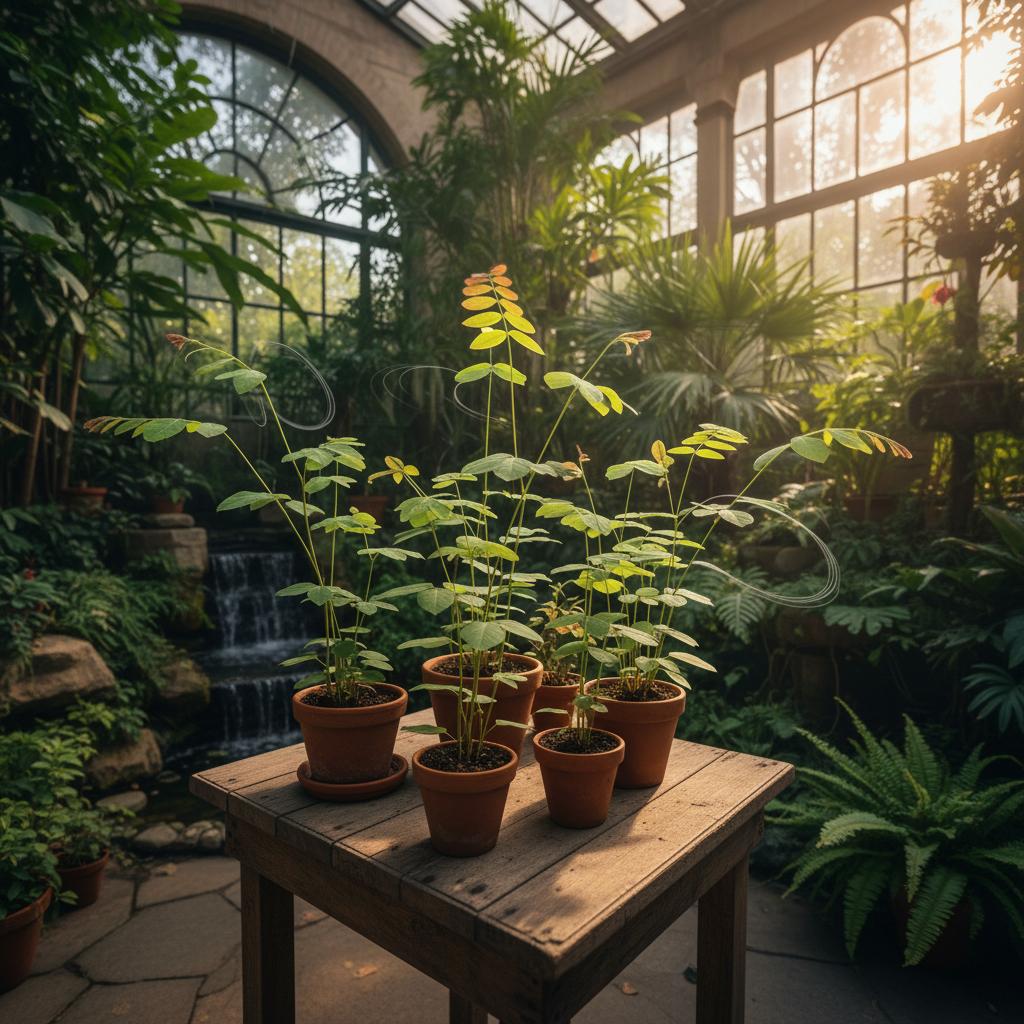 Tanzende Pflanze (Codariocalyx motorius)