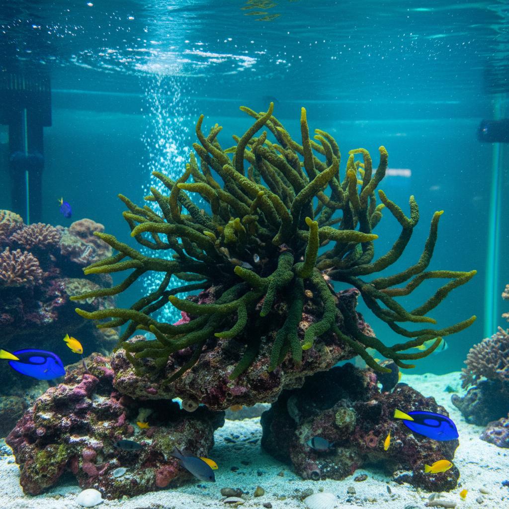 Alga verde dita di morto (Codium fragile)