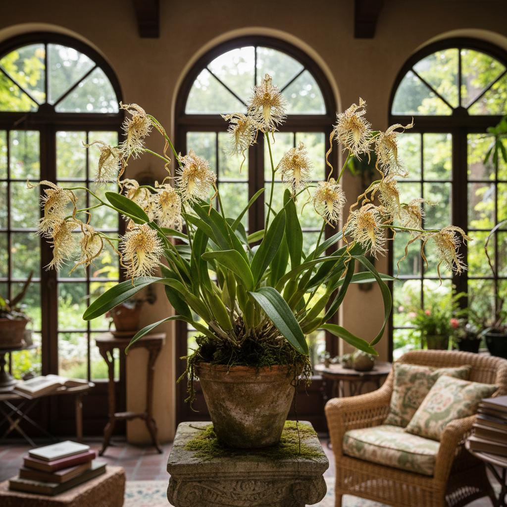 Gesäumte Sternorchidee (Coilostylis ciliaris)