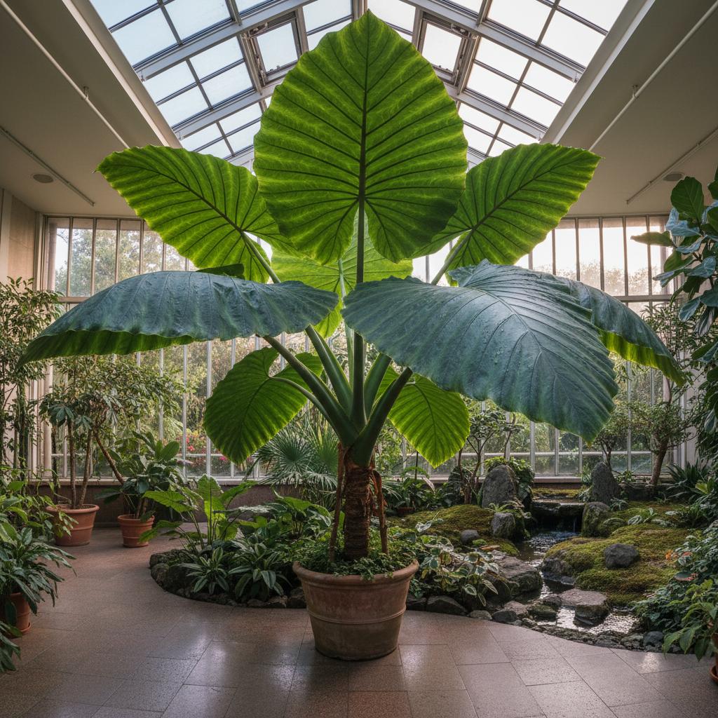 オオコロカシ（巨大コロカシ） (Colocasia gigantea)