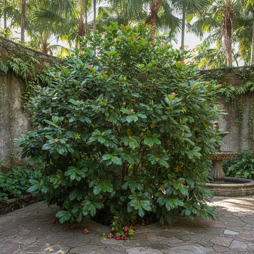 Asiatische Schlangenholzpflanze (Colubrina asiatica)