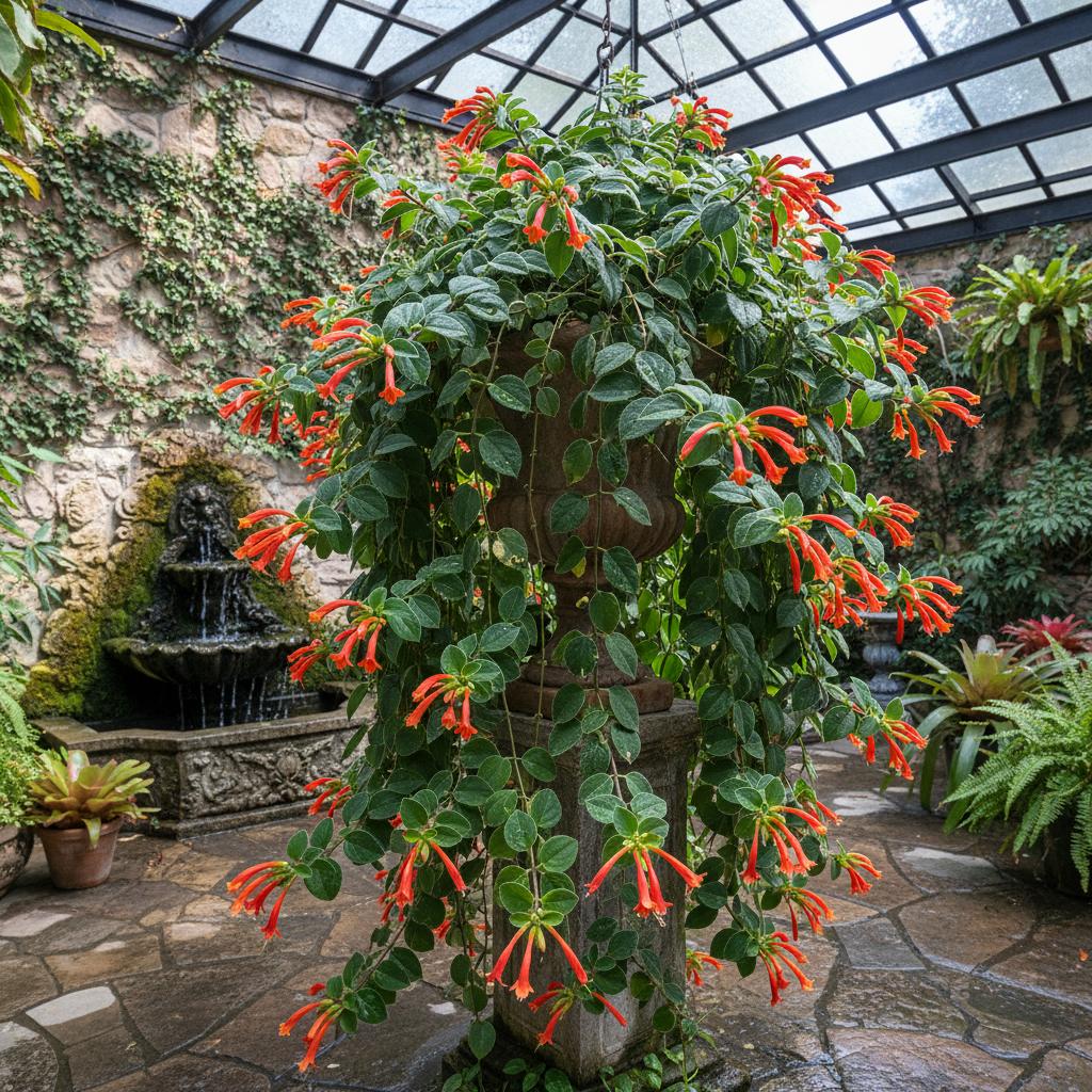 Wollige Kolumnea (Columnea hirta)
