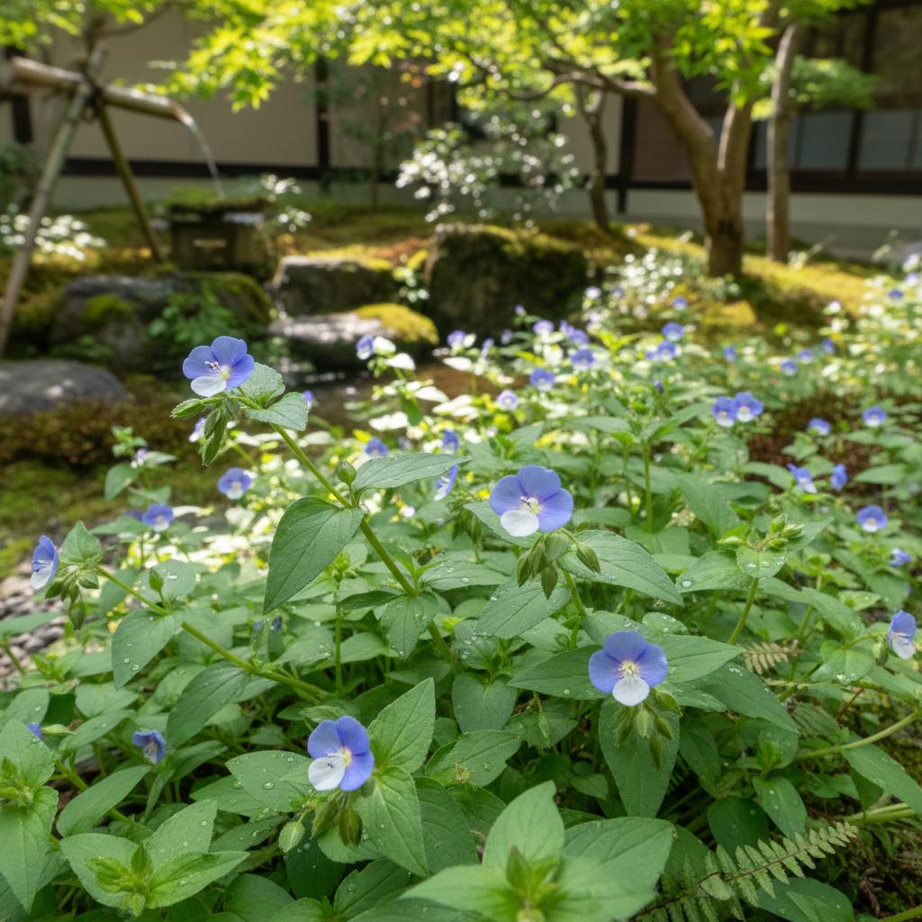 Streuende Commeline (Commelina diffusa)