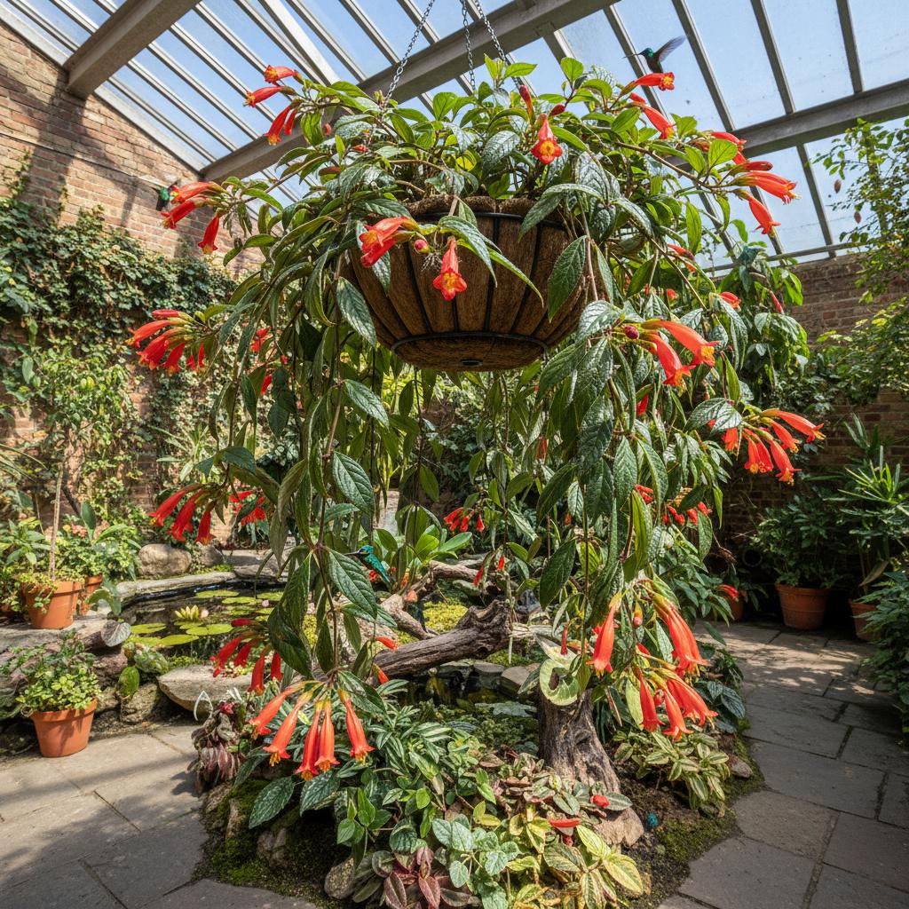 Glanzblütige Kolumnea (Columnea gloriosa)