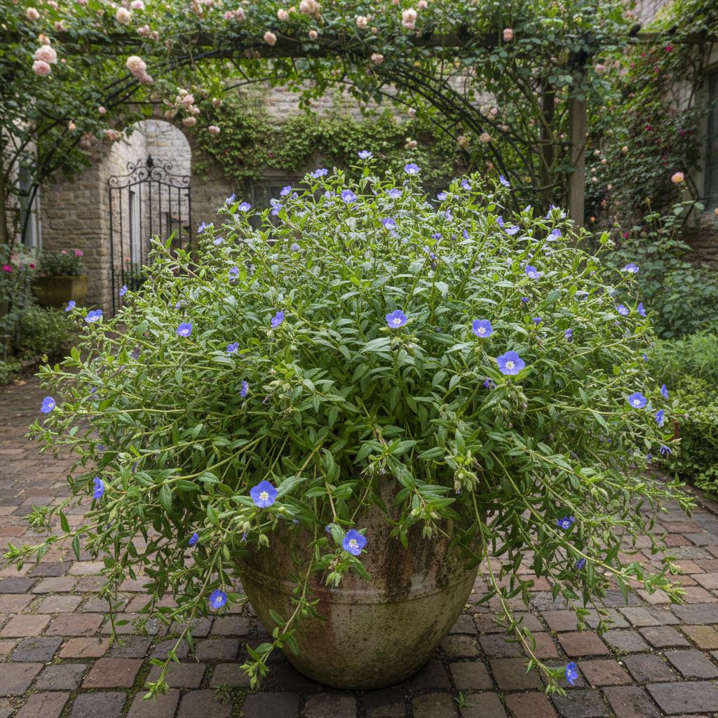Aufrechte Tagblume (Commelina erecta)