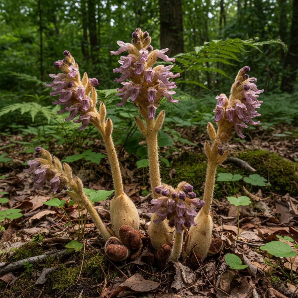 Amerikanische Krebswurzel (Conopholis americana)