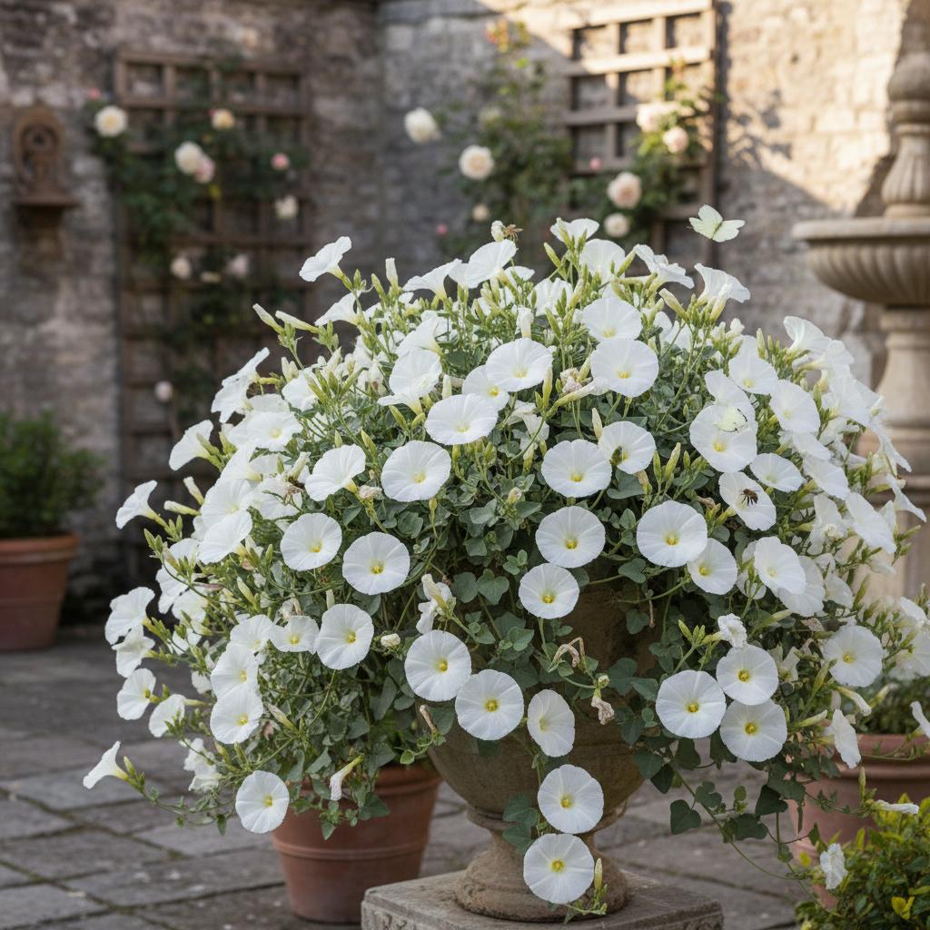 Arktischer Mond-Winde (Convolvulus Arctic Moon)
