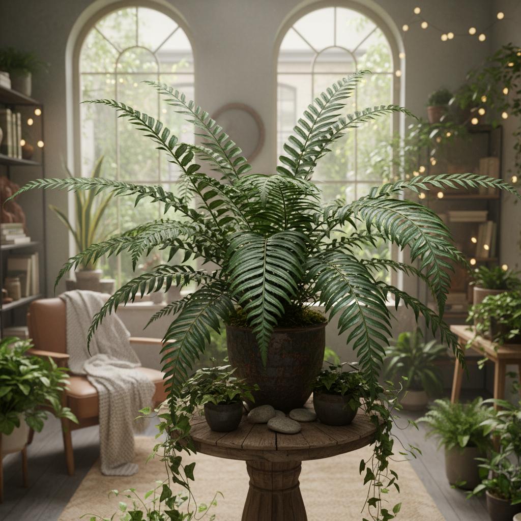 Emei-Scheidenfarn 'Intenz' (Coniogramme emeiensis 'Intenz')