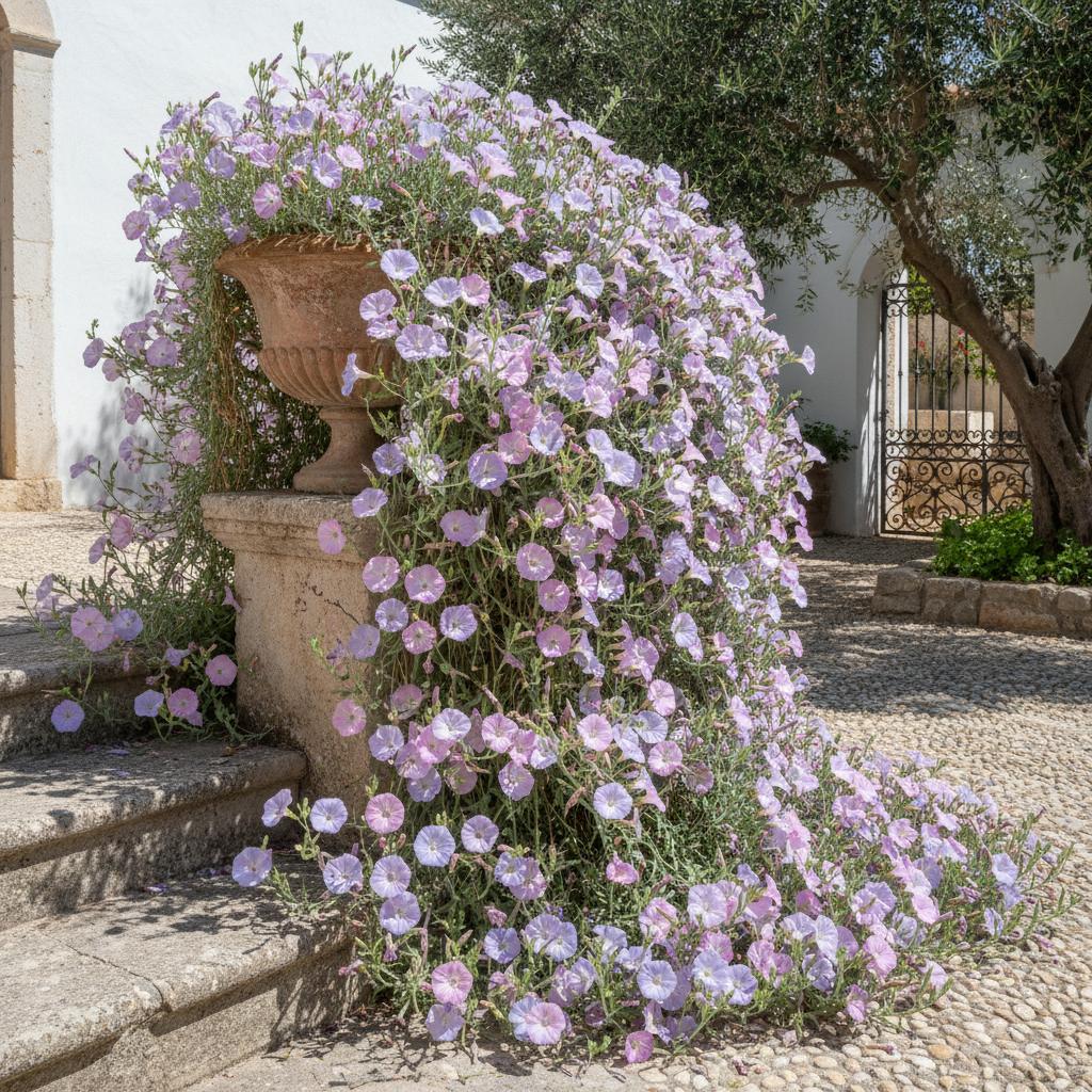 Kantabrische Winde (Convolvulus cantabrica)
