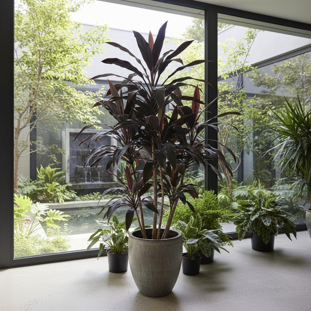 Schwarze Palmlilie (Cordyline fruticosa Negra)