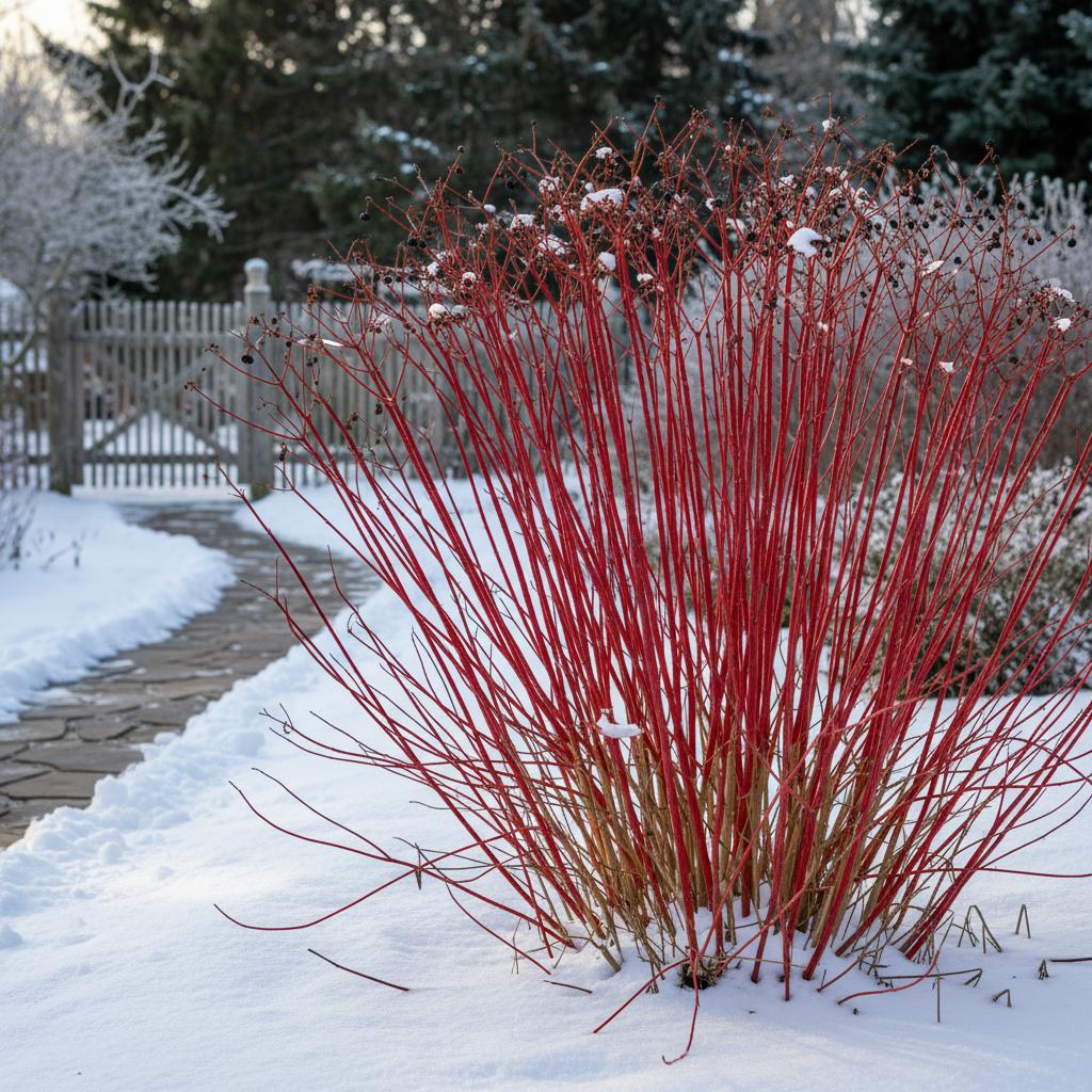 Sibirischer Hartriegel (Cornus alba sibirica)