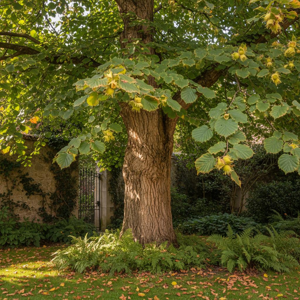 Türkische Haselnuß (Corylus colurna)