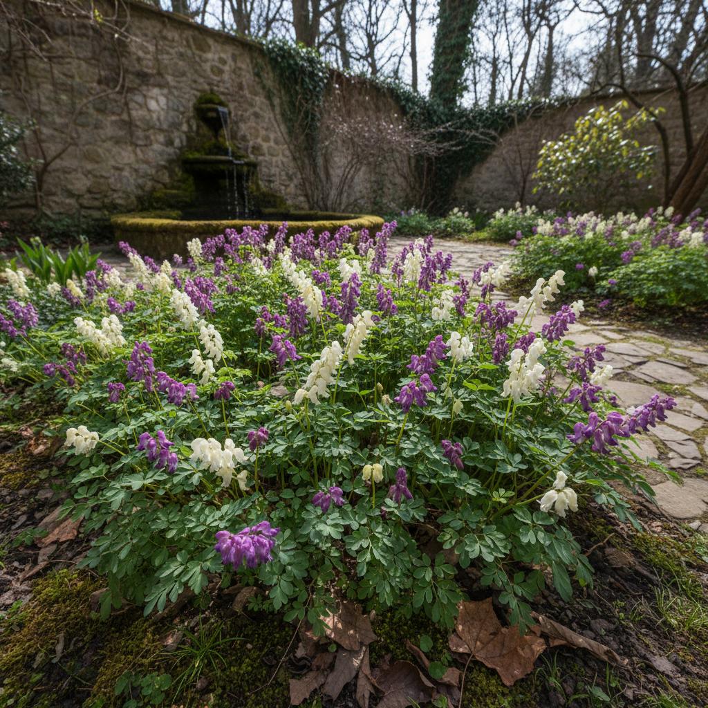 Corydalis a tubero (Corydalis cava)