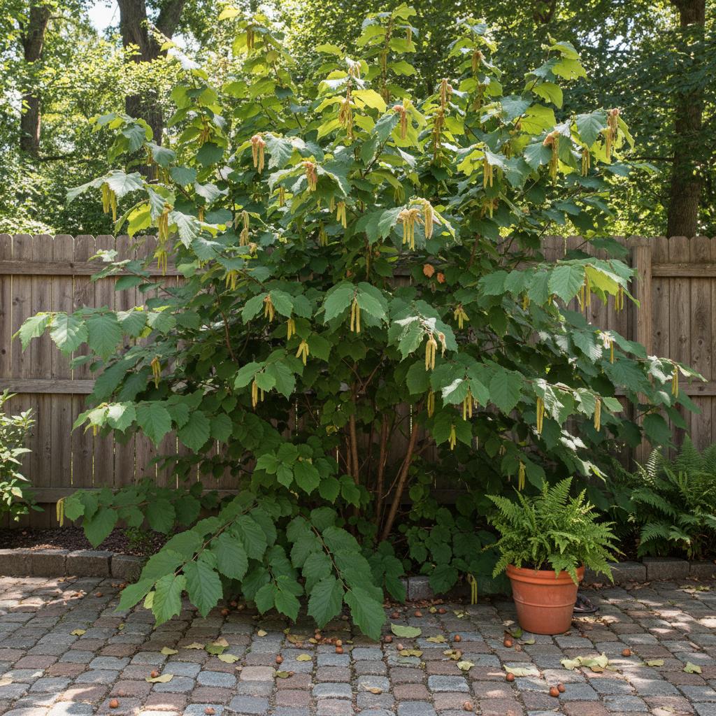 Gewöhnliche Hornhasel (Corylus cornuta)