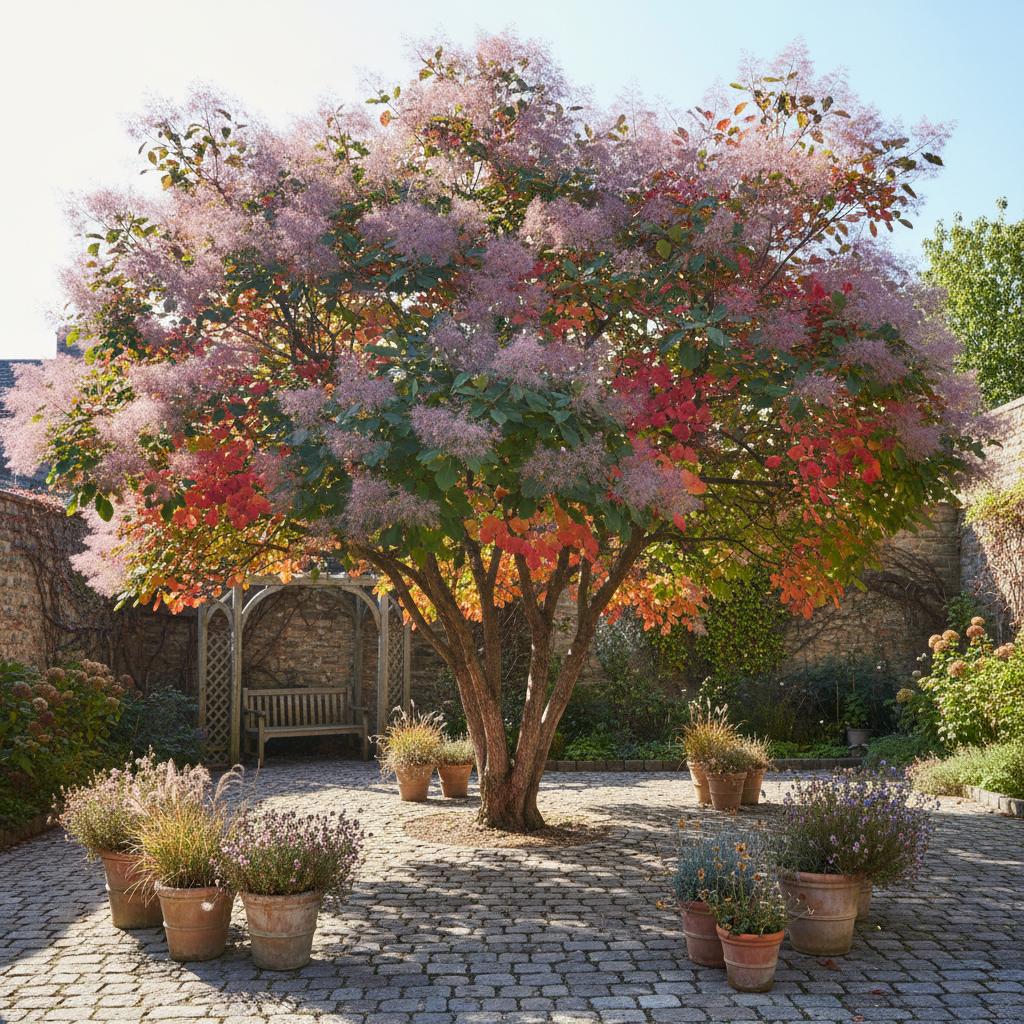 Amerikanischer Perückenstrauch (Cotinus obovatus)