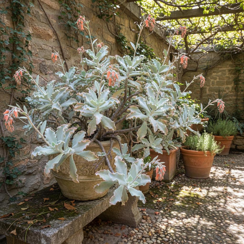 Wellentragender Fettkraut (Cotyledon undulata)