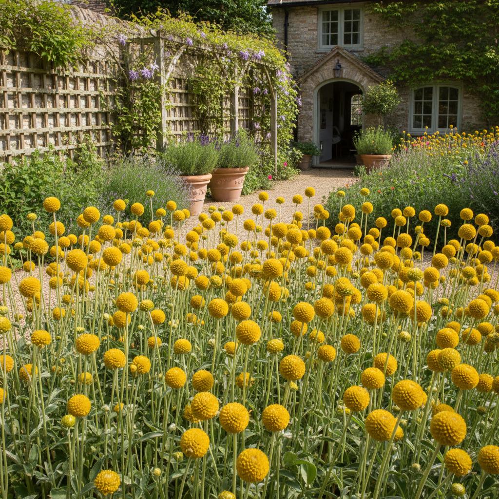 Kugelblume 'Golf Beauty' (Craspedia globosa 'Golf Beauty')