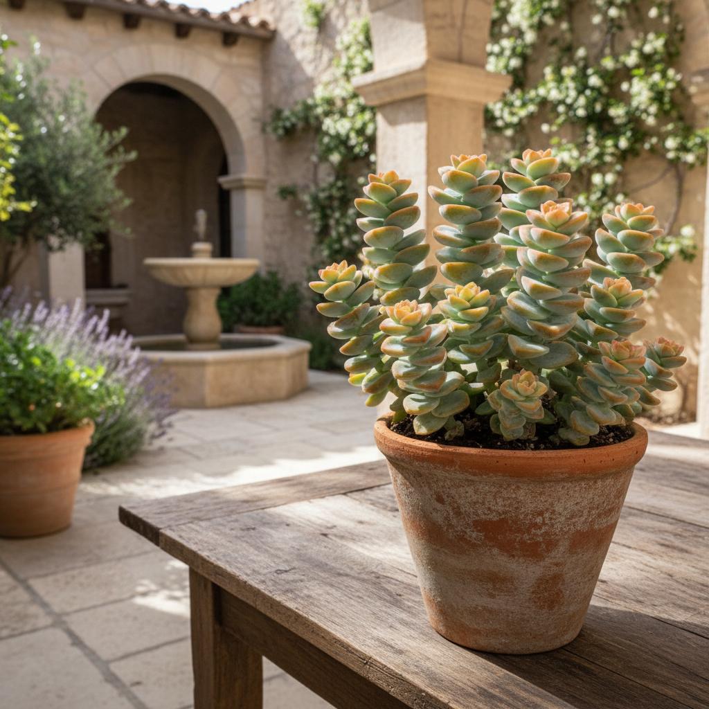 Moonglow-Fetthenne (Crassula 'Moonglow')